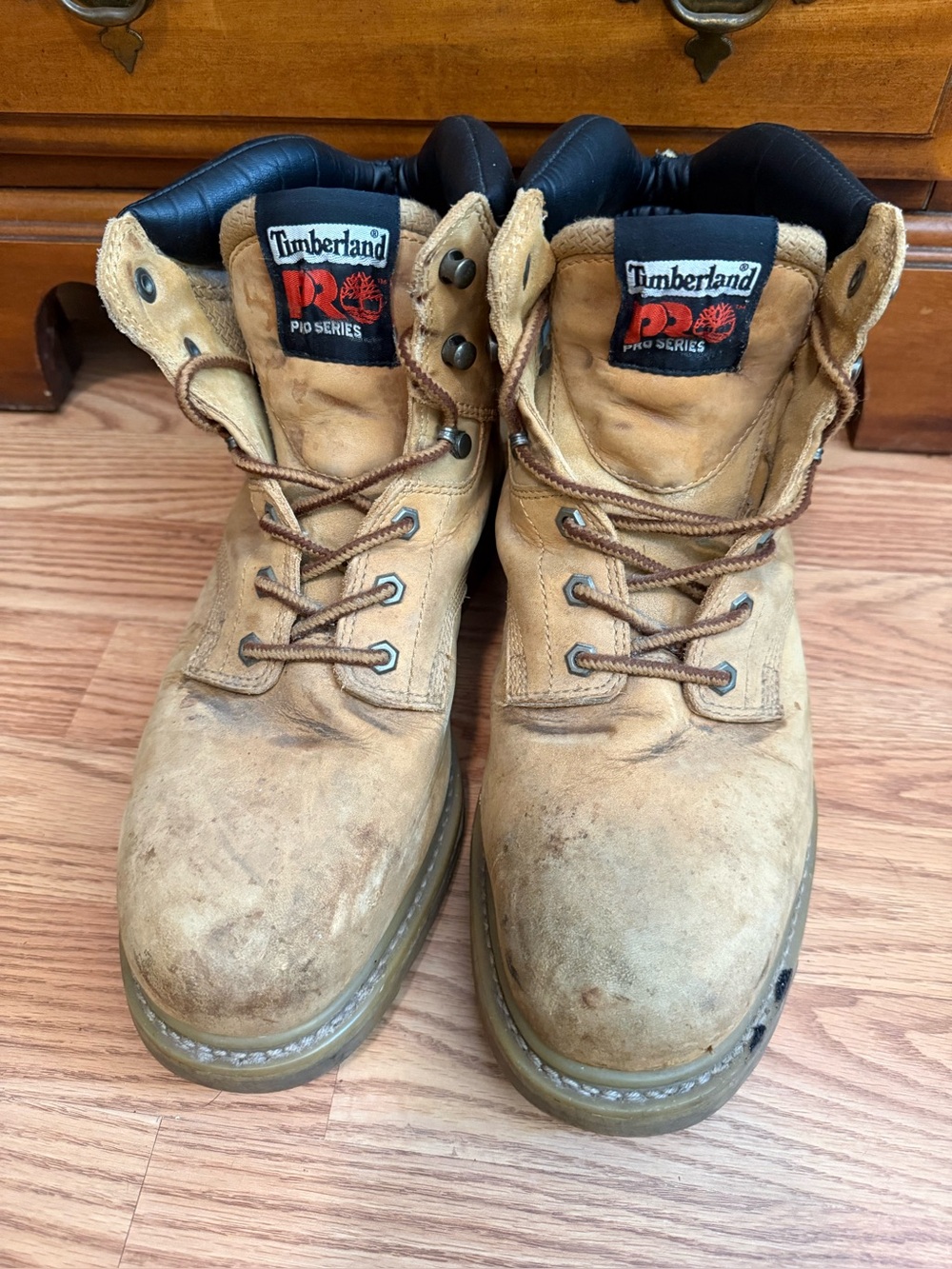 Timberland PRO Men's Steel Toe Work Boots.